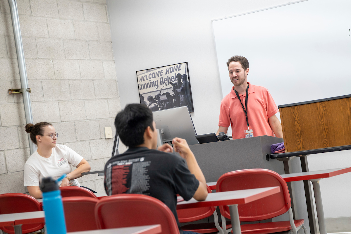 OIT presentation during Rebel Ready Week fall 2023 to new incoming students.